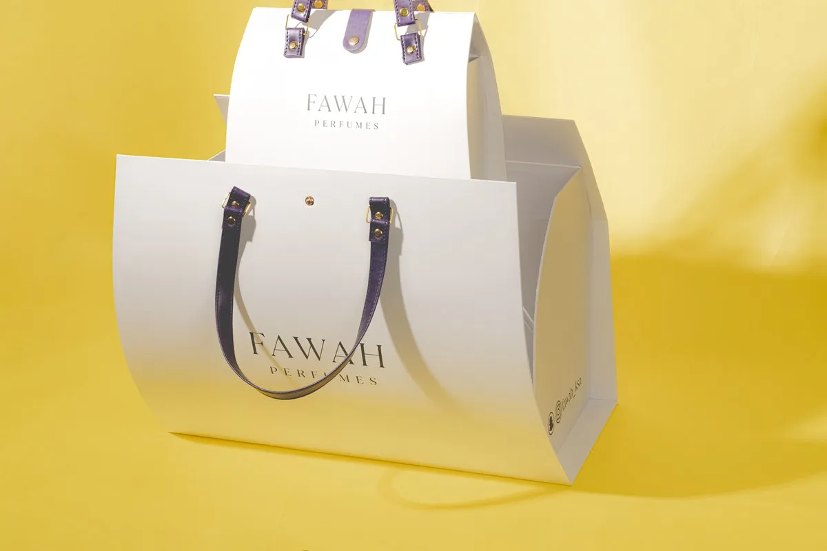 Custom Printed Paper Bags — Fawah packaging photo 6