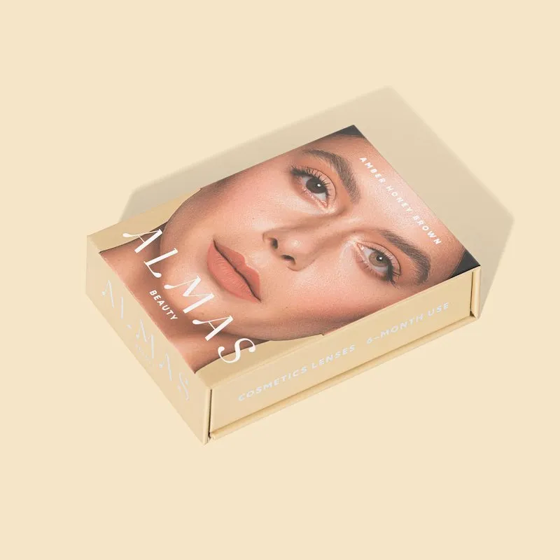 Custom Contact Lens Box — Almas packaging photo 2
