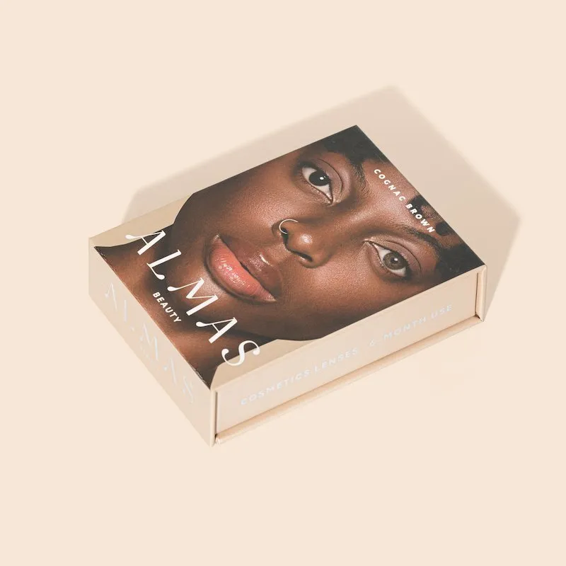 Custom Contact Lens Box — Almas packaging photo 3