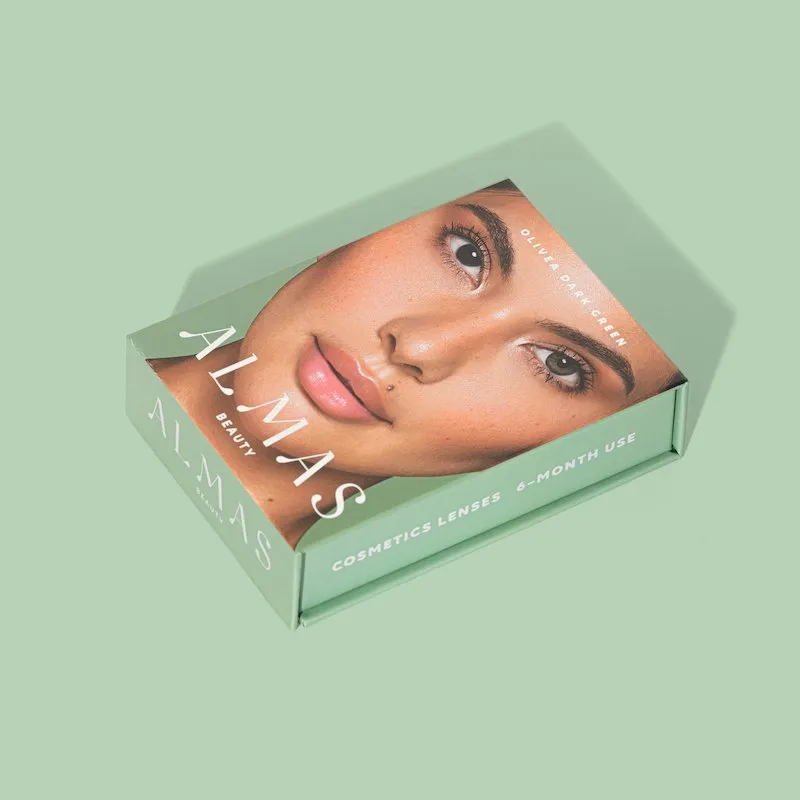 Custom Contact Lens Box — Almas packaging photo 8