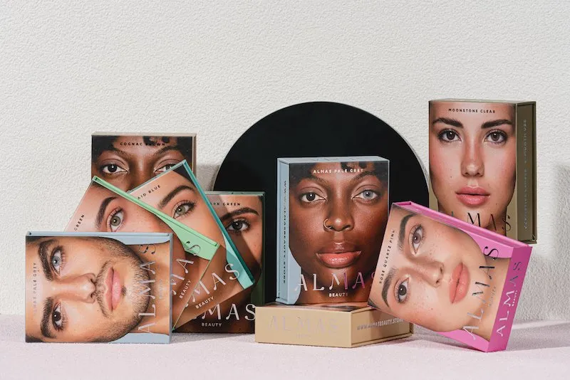 Custom Contact Lens Box — Almas packaging photo 13
