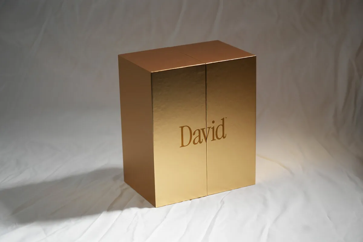 Custom Sample Box — David packaging photo 3