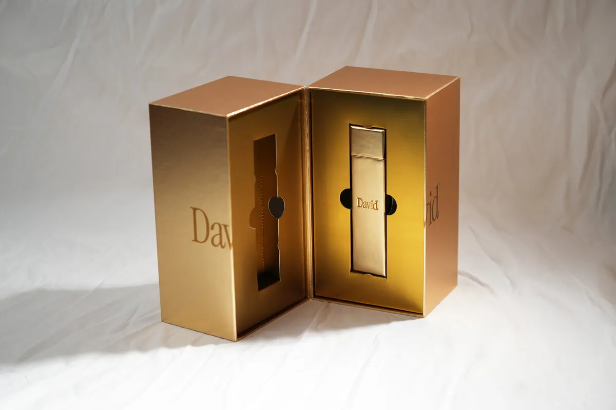 Custom Sample Box — David packaging photo 4