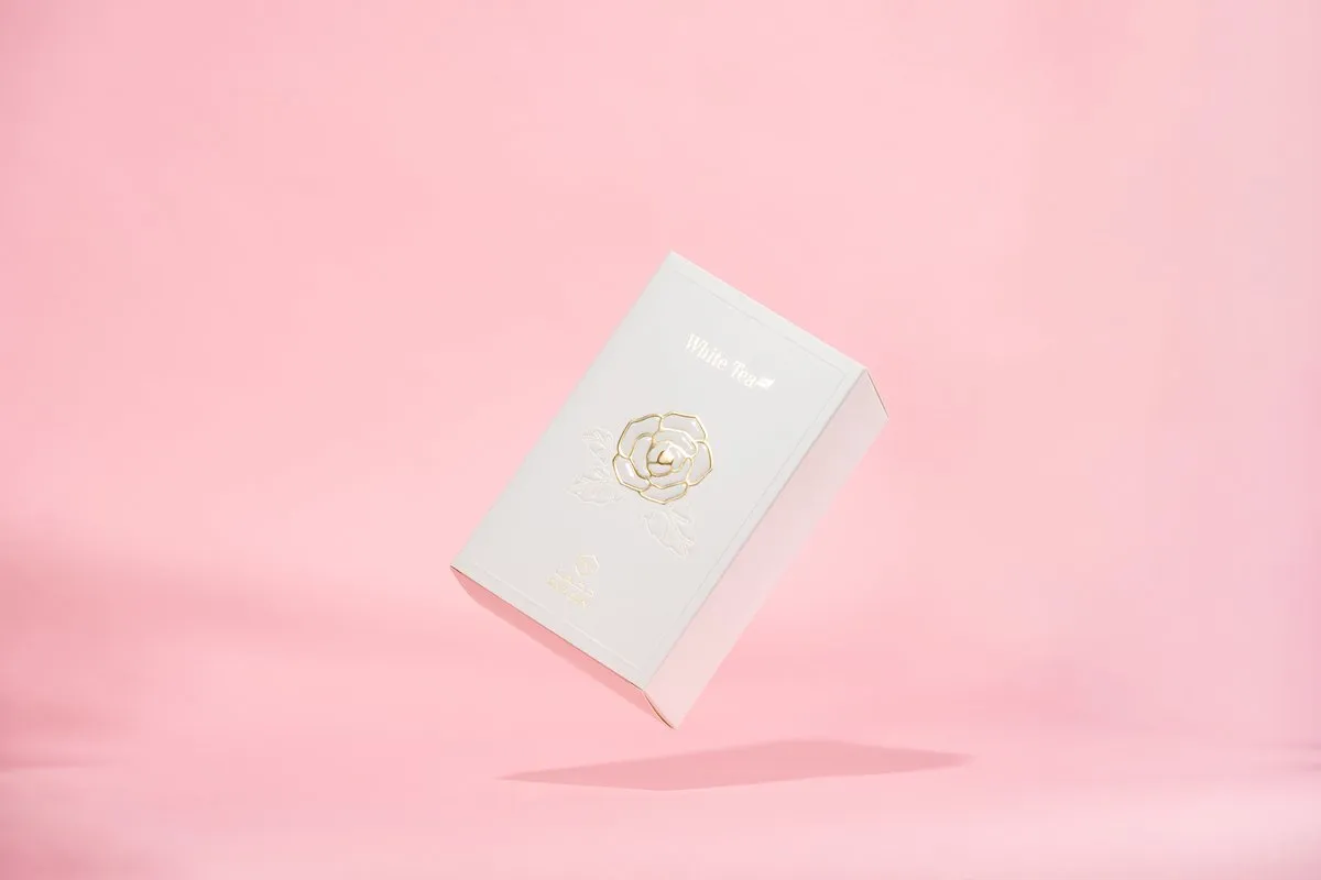 Custom Tea Box — White Tea packaging photo 4