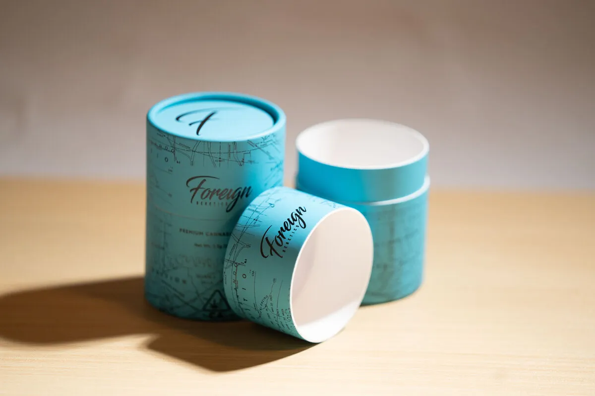 Custom Paper Tube Packaging — FG packaging photo 3