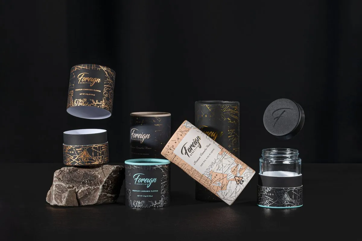 Custom Paper Tube — Foreign Genetics