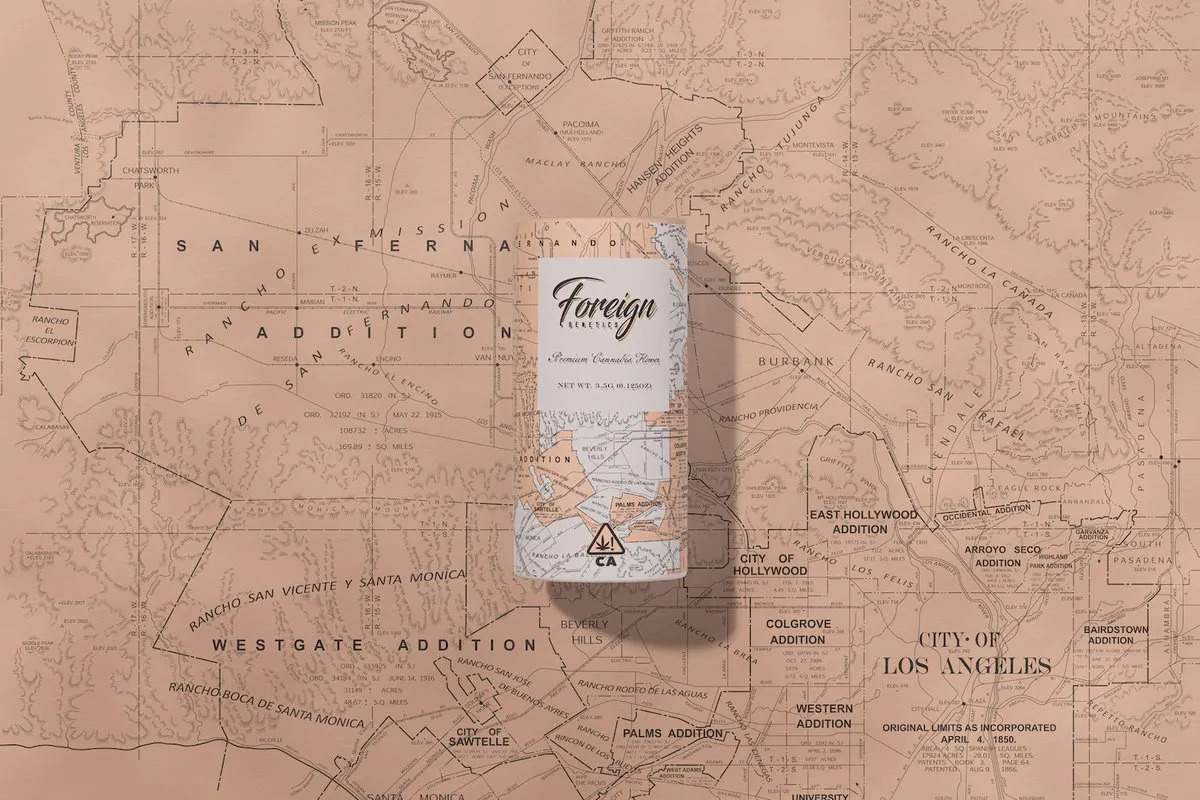 Custom Paper Tube — Foreign Genetics packaging photo 8