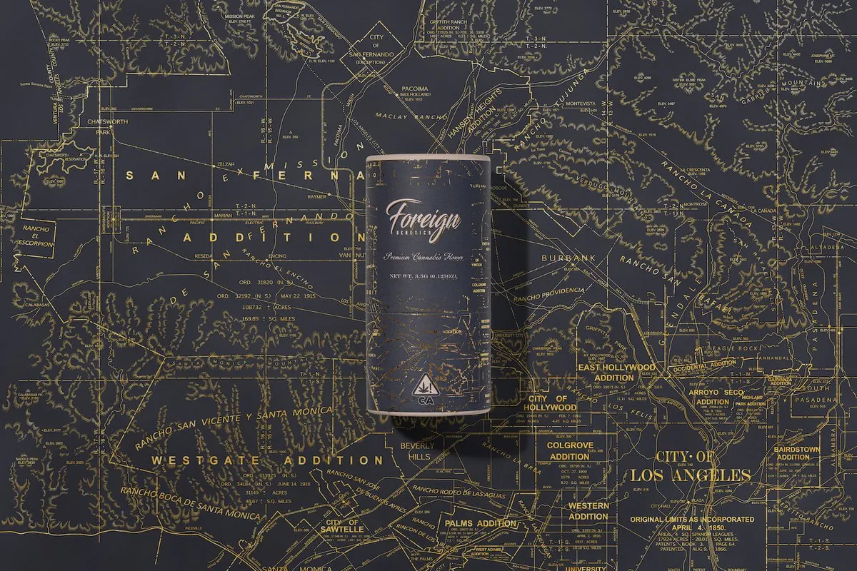 Custom Paper Tube — Foreign Genetics packaging photo 9