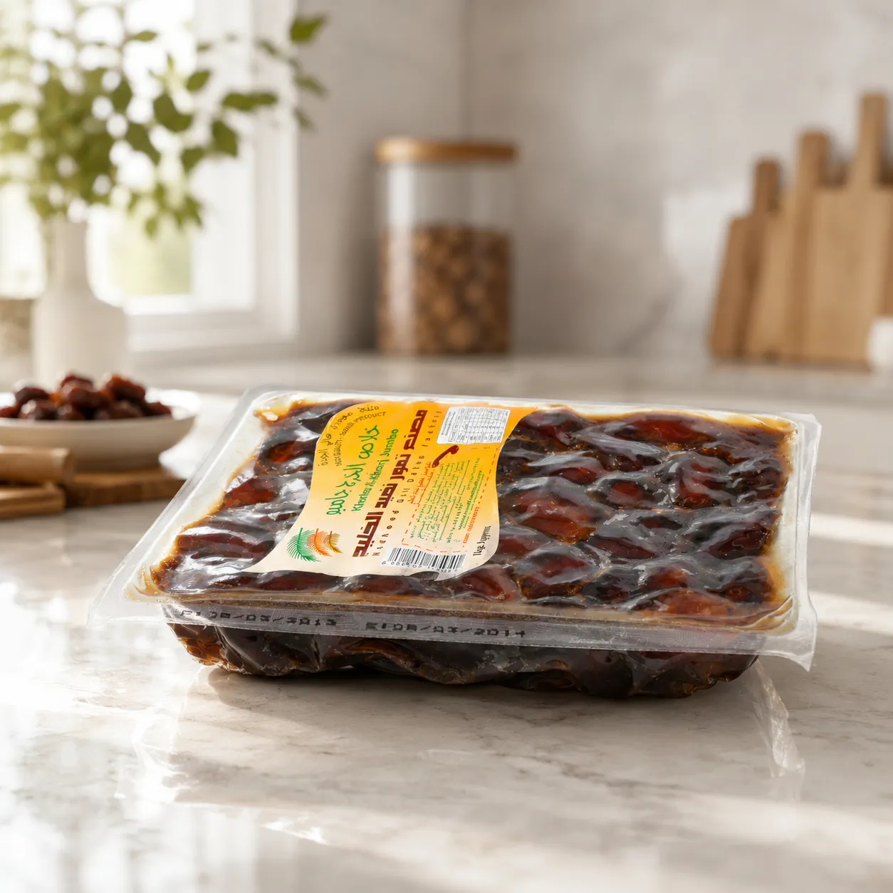 Vacuum-Sealed Packaging for Dates & Dried Fruit