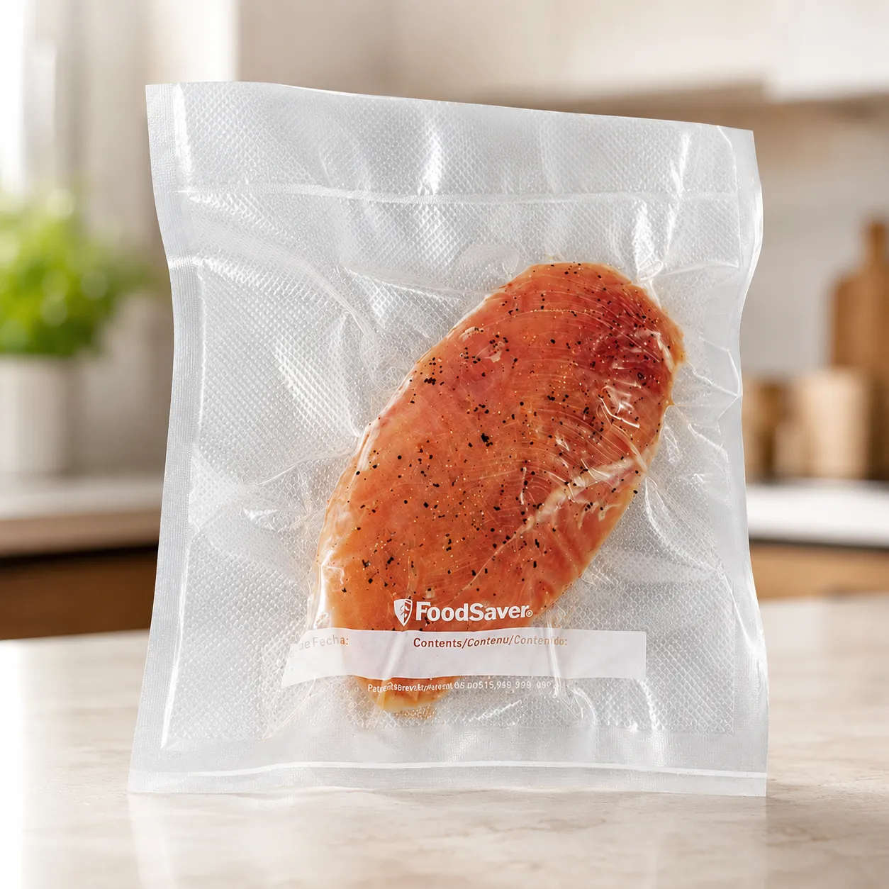 Custom Printed Vacuum Pouch for Cooked Meat packaging photo 5